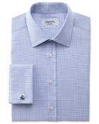 Charles Tyrwhitt Classic Fit Egyptian Cotton Textured Blue Dress Shirt French Cuff Size 15/35 By Charles Tyrwhitt