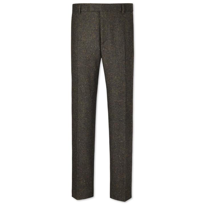 Charles Tyrwhitt Charles Tyrwhitt Green Slim Fit Donegal Tweed Wool Pants Size W32 L38