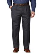 Charles Tyrwhitt Charles Tyrwhitt Charcoal Classic Fit Single Pleat Chinos