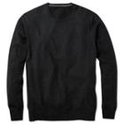 Charles Tyrwhitt Charles Tyrwhitt Charcoal Cotton Cashmere Crew Neck Sweater (l)