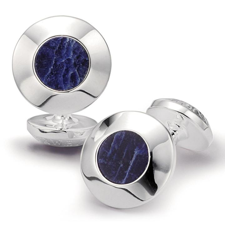 Charles Tyrwhitt Charles Tyrwhitt Royal Round Sodalite Cuff Link