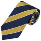 Charles Tyrwhitt Charles Tyrwhitt Classic Navy & Gold Club Stripe Tie