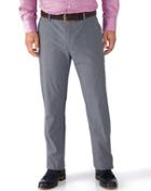 Charles Tyrwhitt Charles Tyrwhitt Blue Slim Fit Prince Of Wales Check Stretch Cotton Tailored Pants Size W32 L32