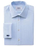 Charles Tyrwhitt Charles Tyrwhitt Extra Slim Fit Pima Cotton Double-faced Sky Blue Dress Shirt Size 15/32