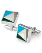  Semi Precious Stone Mixed Square Metal Cufflinks By Charles Tyrwhitt