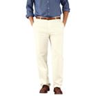 Charles Tyrwhitt Charles Tyrwhitt Chalk Flat Front Classic Fit Weekend Chinos (30w X 38l Unfinished)
