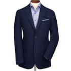 Charles Tyrwhitt Navy Classic Fit Moleskin Unstructured Cotton Jacket Size 44 By Charles Tyrwhitt