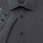 Charles Tyrwhitt Charles Tyrwhitt Extra Slim Fit Silk Road End-on-end Charcoal Shirt