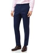  Blue Slim Fit British Luxury Suit Trousers Size W32 L30 By Charles Tyrwhitt