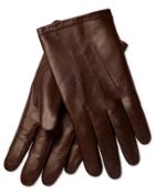  Brown Leather Gloves Size Medium By Charles Tyrwhitt