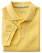 Charles Tyrwhitt Charles Tyrwhitt Classic Fit Light Yellow Pique Polo Shirt