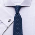 Charles Tyrwhitt Charles Tyrwhitt Royal Blue And White Silk Classic Spot Slim Tie