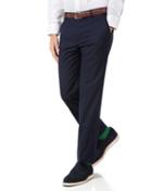  Navy Slim Fit Lightweight Wool Tailored Pants Size W30 L32 By Charles Tyrwhitt