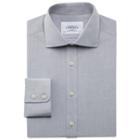 Charles Tyrwhitt Charles Tyrwhitt Slim Fit Semi-spread Plain Stretch Grey Shirt