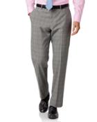  Grey Price Of Wales Classic Fit Panama Business Suit Wool Pants Size W32 L32 By Charles Tyrwhitt