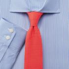 Charles Tyrwhitt Charles Tyrwhitt Extra Slim Fit Semi-spread Collar Egyptian Cotton Bengal Stripe Sky Shirt