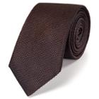 Charles Tyrwhitt Charles Tyrwhitt Classic Slim Plain Brown Tie