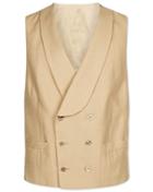  Natural Adjustable Fit Linen Morning Suit Waistcoat Size W38 By Charles Tyrwhitt