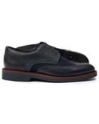  Navy Extra Lightweight Derby Wing Tip Shoes Size 11 By Charles Tyrwhitt