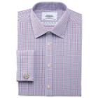 Charles Tyrwhitt Charles Tyrwhitt Small Multi Grid Check Non-iron Extra Slim Fit Shirt (14.5 - 32)
