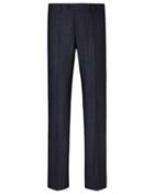 Charles Tyrwhitt Charles Tyrwhitt Navy Slim Fit Glen Check Business Suit Trousers