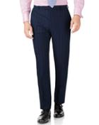 Charles Tyrwhitt Charles Tyrwhitt Navy Stripe Slim Fit British Serge Luxury Suit Wool Pants Size W32 L30