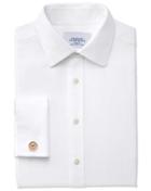 Charles Tyrwhitt Charles Tyrwhitt Classic Fit Non-iron Royal Panama White Shirt