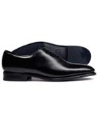  Black Goodyear Welted Wholecut Performance Shoe Size 11.5 By Charles Tyrwhitt