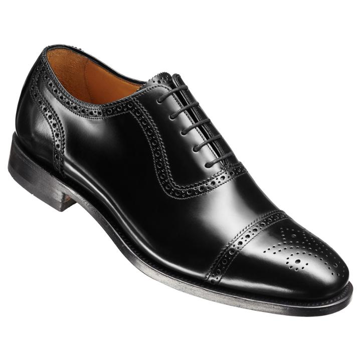 Charles Tyrwhitt Charles Tyrwhitt Black Clarence Toe Cap Brogue Shoes (12 Eee-fit Us)