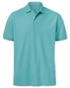 Charles Tyrwhitt Turquoise Pique Cotton Polo Size Large By Charles Tyrwhitt