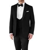 Charles Tyrwhitt Charles Tyrwhitt Black Classic Fit Peak Lapel Tuxedo Jacket