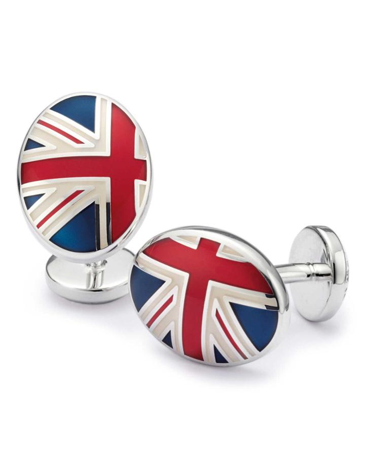 Charles Tyrwhitt Union Jack Enamel Cufflinks By Charles Tyrwhitt