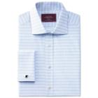 Charles Tyrwhitt Charles Tyrwhitt Extra Slim Fit Luxury Semi-spread Check Sky Shirt