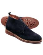 Charles Tyrwhitt Charles Tyrwhitt Navy Trevone Suede Chukka Boot Size 11