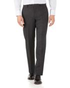 Charles Tyrwhitt Charcoal Classic Fit Hairline Business Suit Wool Pants Size W32 L30 By Charles Tyrwhitt