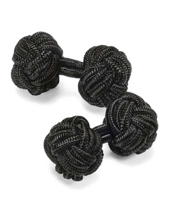 Charles Tyrwhitt Black Knot Cufflinks By Charles Tyrwhitt