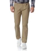  Tan Slim Fit 5 Pocket Cotton Tailored Pants Size W30 L30 By Charles Tyrwhitt