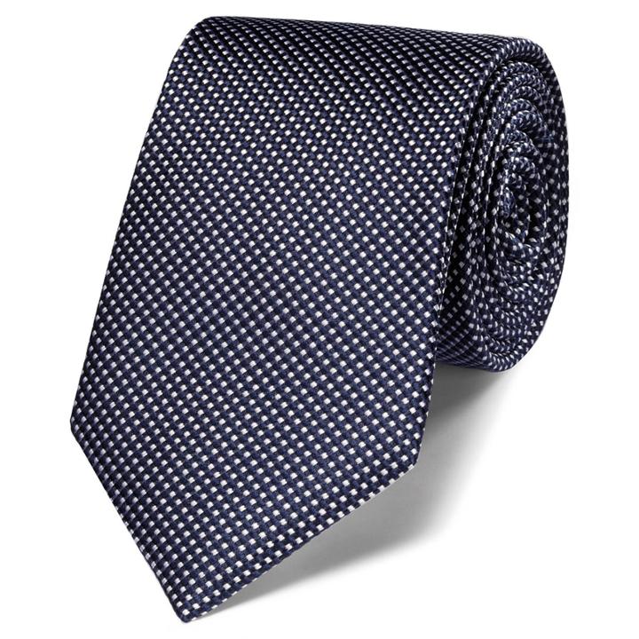 Charles Tyrwhitt Charles Tyrwhitt Classic Navy Natte Tie