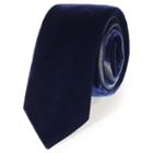 Charles Tyrwhitt Charles Tyrwhitt Luxury Slim Navy Velvet Tie