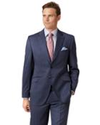  Airforce Blue Classic Fit Italian Suit Wool Jacket Size 40 By Charles Tyrwhitt