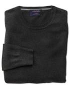 Charles Tyrwhitt Charcoal Cotton Cashmere Crew Neck Cotton/cashmere Sweater Size Xs By Charles Tyrwhitt