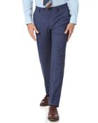 Charles Tyrwhitt Airforce Blue Slim Fit Panama Check Business Suit Wool Pants Size W32 L30 By Charles Tyrwhitt