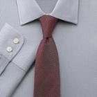 Charles Tyrwhitt Charles Tyrwhitt Extra Slim Fit Diamond Weave Non-iron Grey Shirt