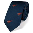 Charles Tyrwhitt Charles Tyrwhitt Classic Slim Navy Pheasant Country Tie