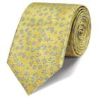 Charles Tyrwhitt Charles Tyrwhitt Classic Lemon Floral Tie