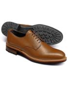Charles Tyrwhitt Tan Otterham Derby Shoes Size 11.5 By Charles Tyrwhitt