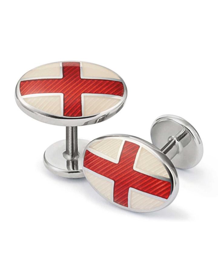 Charles Tyrwhitt Charles Tyrwhitt St George Cross Enamel Cufflinks