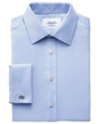 Charles Tyrwhitt Charles Tyrwhitt Classic Fit Non-iron Herringbone Sky Blue Shirt