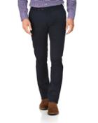  Navy Extra Slim Fit Stretch Cotton Chino Pants Size W30 L30 By Charles Tyrwhitt