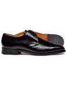  Black Goodyear Welted 2 Eyelet Derby Shoes Size 13 By Charles Tyrwhitt